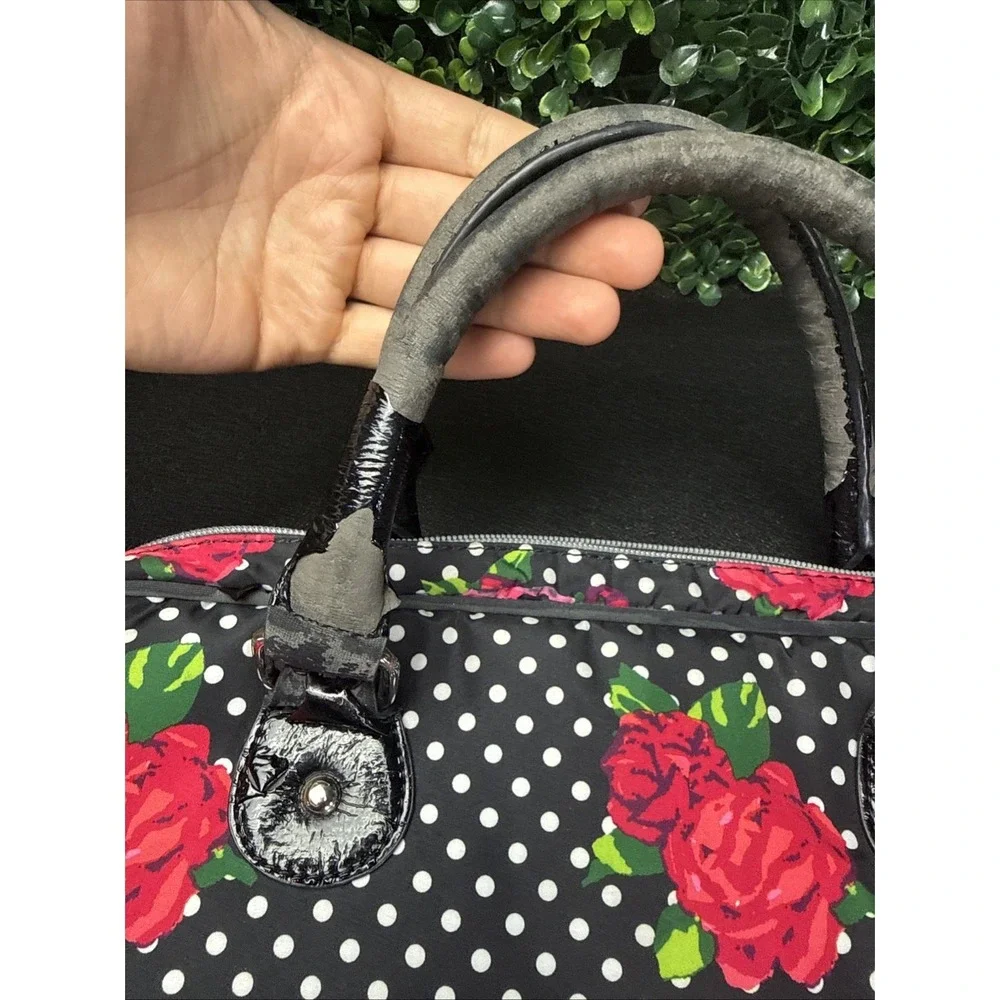 Betsey Johnson laptop bag Roses